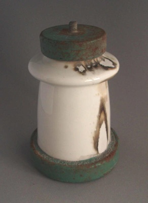 Electrical insulator; Crown Lynn Technical Ceramics Limited; 1958; 2009.1.1727