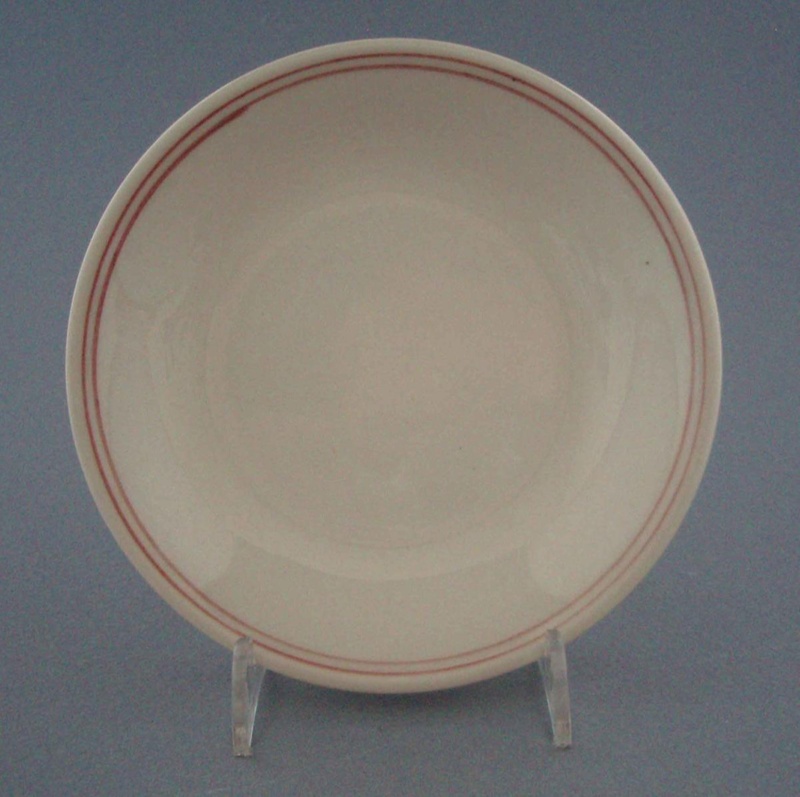 Butter pat; Crown Lynn Potteries Limited; 1987; 2009.1.229 Butter pat; Crown Lynn Potteries Limited; 1987; 2009.1.229