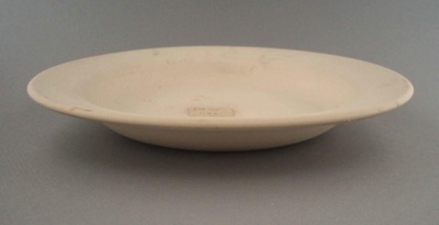 Bowl - bisque; Crown Lynn Potteries Limited; 1960-1980; 2009.1.1335