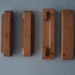 Wooden pattern; Unknown; 1940-1970; 2010.1.79.1-4