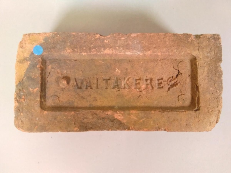 Brick; Waitakere Brick and Tile Company; 2016.44.27