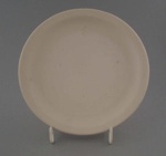 Bread and butter plate - bisque; Crown Lynn Potteries Limited; 1970-1989; 2009.1.270