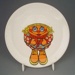 Child's bread and butter plate - Sally Anne pattern; Crown Lynn Potteries Limited; 1982-1988; 2008.1.507