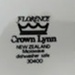 Bowl - Florence pattern; Crown Lynn Potteries Limited; 1988-1989; 2016.17.8