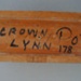 Wooden pattern - flatware jig profile arms; Unknown; 1965; 2008.1.2464