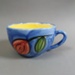Cup - Tamarillo pattern; Studio Ceramics NZ Ltd; 1995-2005; 2017.1.111