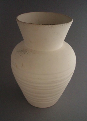 Vase - bisque; Crown Lynn Potteries Limited; 1971-1989; 2009.1.85