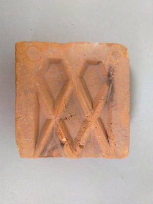 Floor tile; Napier Brickworks; 2016.44.150