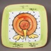Platter - Cuddly Kiwi pattern; Studio Ceramics NZ Ltd; 2001-2007; 2017.1.16