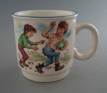 Mug - Nursery tales; Crown Lynn Potteries Limited; 1984-1989; 2009.1.421
