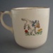 Child's cup - nursery theme; Crown Lynn Potteries Limited; 1955-1970; 2008.1.1033