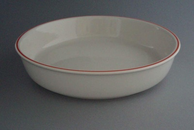 Baker - Zara pattern; Crown Lynn Potteries Limited; 1977-1989; 2008.1.1109