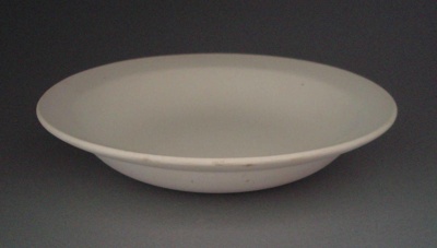 Bowl - bisque; Crown Lynn Potteries Limited; 1960-1989; 2009.1.220