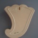 Wall vase; Crown Lynn Potteries Limited; 1946-1965; 2008.1.1448