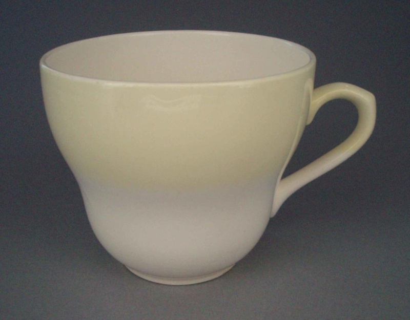 Cup - banded; Crown Lynn Potteries Limited; 1955-1970; 2008.1.2439