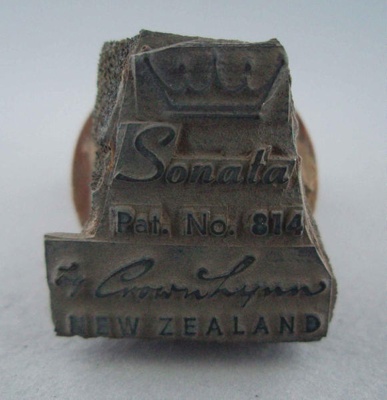 Backstamp - Sonata; Crown Lynn Potteries Limited; 1965-1975; 2008.1.2118