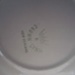 Bread and butter plate - floral; Crown Lynn Potteries Limited; 1955-1970; 2008.1.1032