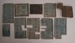 Rubber stamps for making backstamps; Unknown; 1965-1975; 2009.1.1737.1-10