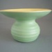 Vase - plate top; Crown Lynn Potteries Limited; 1946-1957; 2008.1.168