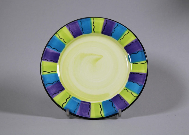 Side plate - Calypso; Studio Ceramics NZ Ltd; 2002; 2017.1.194