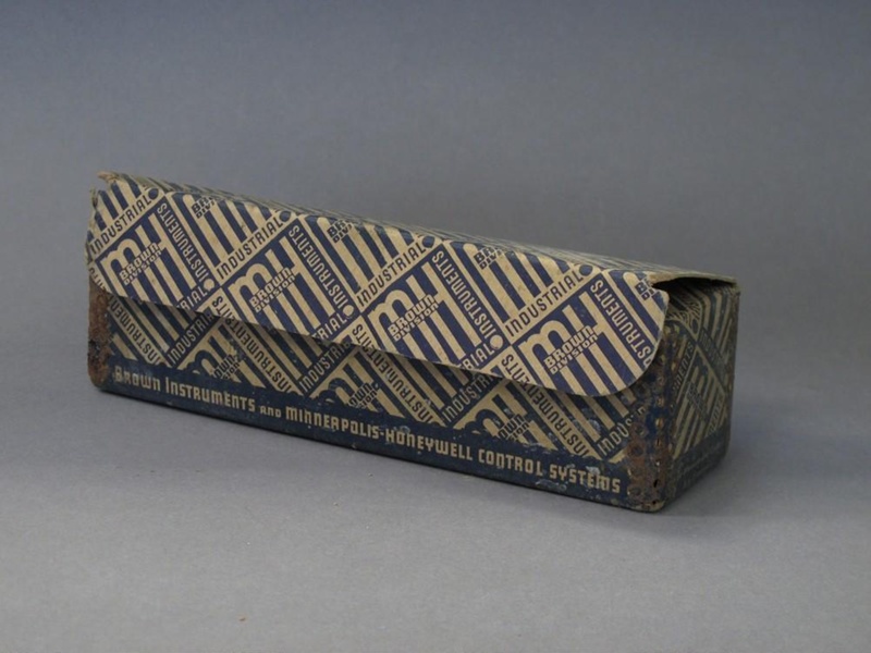 Graph paper in box; The Brown Instrument Company; 1948; 2015.1.126.1-2