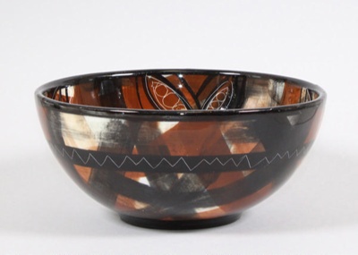 Bowl - Tapa; Matthew Nesbit; 2000; 2017.1.167
