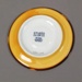 Saucer - Savannah pattern; Studio Ceramics NZ Ltd; 2001; 2017.1.25