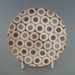 Bread and butter plate - Nova pattern; Crown Lynn Potteries Limited; 1965-1980; 2009.1.1313