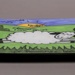 Platter  - Leapy Lamb pattern; Studio Ceramics NZ Ltd; 2006-2016; 2017.1.14