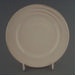 Bread and butter plate - banded; Crown Lynn Potteries Limited; 1943-1950; 2008.1.2696