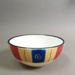 Bowl - striped; Studio Ceramics NZ Ltd; Circa 2002; 2017.1.42