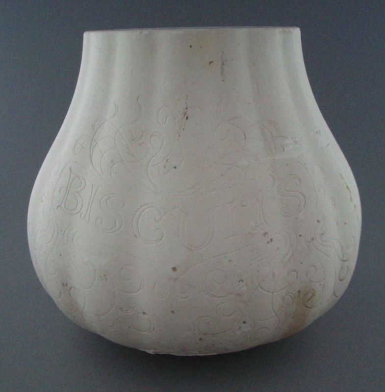 Plaster model - biscuit jar; Titian Potteries (1965) Limited; 1978; 2009.1.813.1-2