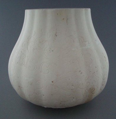 Plaster model - biscuit jar; Titian Potteries (1965) Limited; 1978; 2009.1.813.1-2