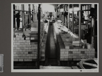 Photograph - Mino Kiln - View Over Bricks "Crown Lynn Furnaces 18/5/70"; Vahry Photography Limited; 13 May 1970; 2008.1.3161