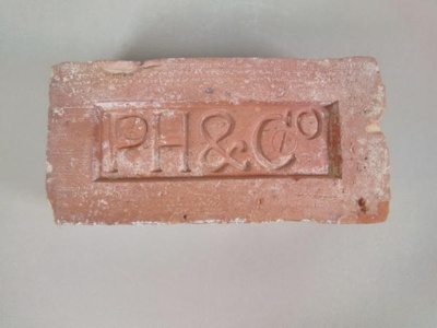 Brick; P. Hutson and Company Limited; 1883-1930; 2016.44.74