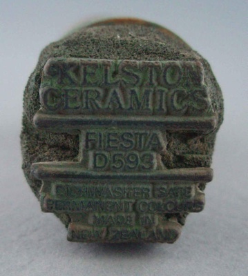 Backstamp - Fiesta; Crown Lynn Potteries Limited; 1975-1985; 2008.1.2134