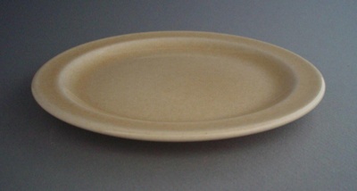 Bread and butter plate; Crown Lynn Potteries Limited; 1980-1989; 2008.1.2760