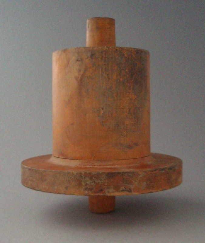 Wooden pattern - slip tank coupling; Unknown; 1950-1985; 2008.1.2460 Wooden pattern - slip tank coupling; Unknown; 1950-1985; 2008.1.2460