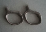 Two metal handle models; Unknown; 1960-1970; 2009.1.1814.1-2