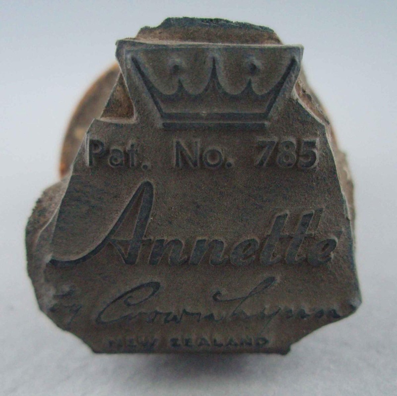 Backstamp - Annette; Crown Lynn Potteries Limited; 1965-1975; 2008.1.2120