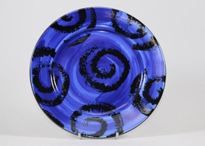 Dinner plate - Moana; Studio Ceramics NZ Ltd; 2017.1.203