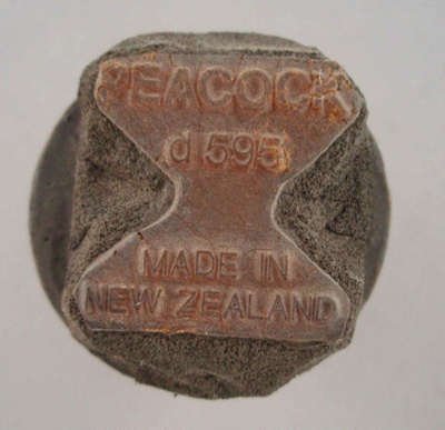 Backstamp - Peacock; Crown Lynn Potteries Limited; 1975-1985; 2008.1.1703