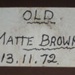 Bread and butter plate - glaze sample; Crown Lynn Potteries Limited; 1972-1973; 2008.1.1772