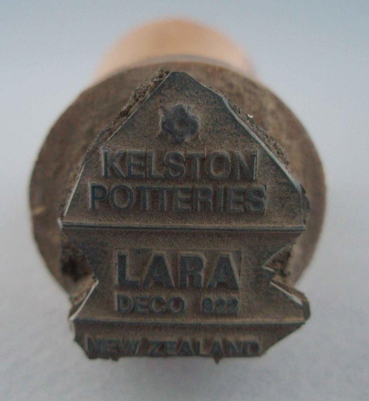 Backstamp - Lara; Crown Lynn Potteries Limited; 1970-1985; 2008.1.2183