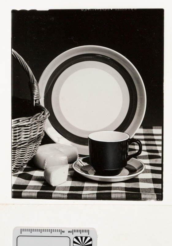 Contact proof - Hacienda cup, saucer and plate; 2008.1.2923