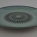 Bread and butter plate - Ponui pattern; Crown Lynn Potteries Limited; 1969-1975; 2009.1.1029