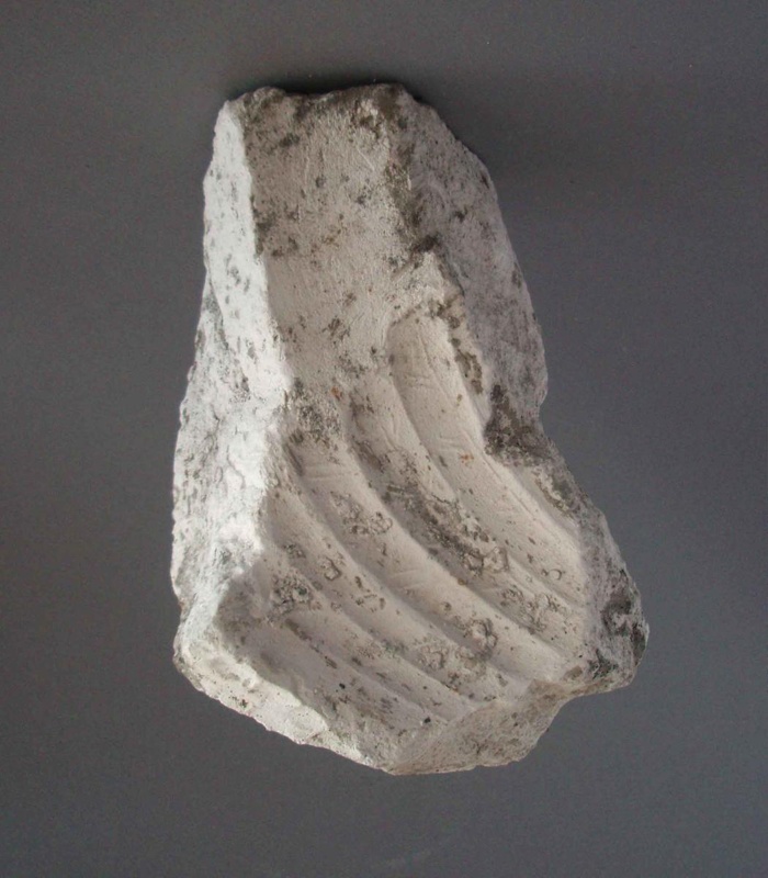 Slipcasting mould fragment - vase; Crown Lynn Potteries Limited; 1948-1975; 2009.1.1464