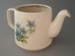 Tea pot - Sapphire pattern; Crown Lynn Potteries Limited; 1968-1972; 2008.1.492