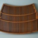 Wooden patterns x4; Unknown; 1940-1970; 2010.1.60.1-4