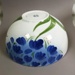Bowl - Agapanthus pattern; Studio Ceramics NZ Ltd; 2002; 2017.1.141
